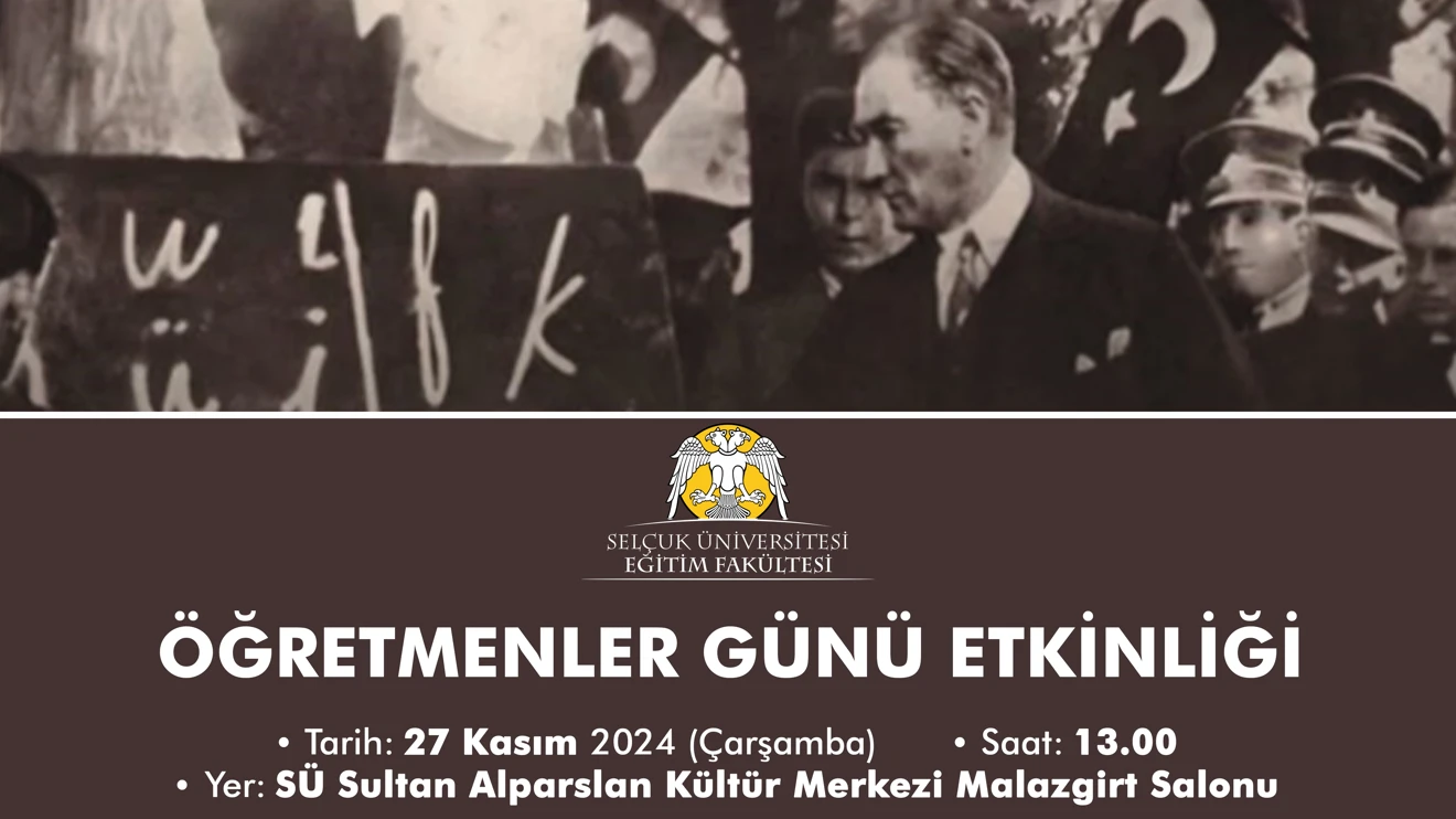 24 Kasım Öğretmenler Günü Etkinliği